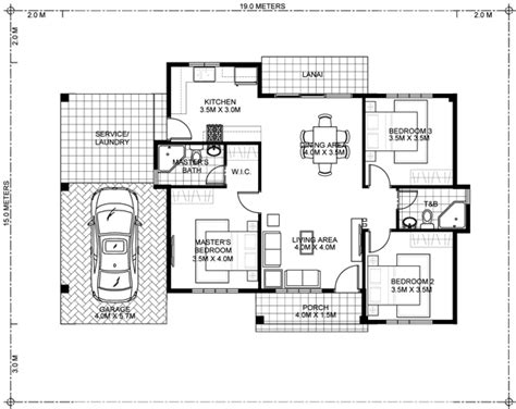 Bernardino Bedroom House Plan PHP 2016025 2S Pinoy House 54 OFF