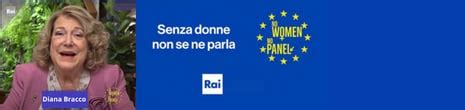 Rai Per Il Sociale Diana Bracco Testimonial Campagna No Women No