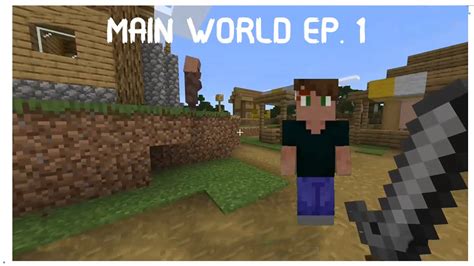 We Found A Village Main World Ep Minecraft Survival Youtube