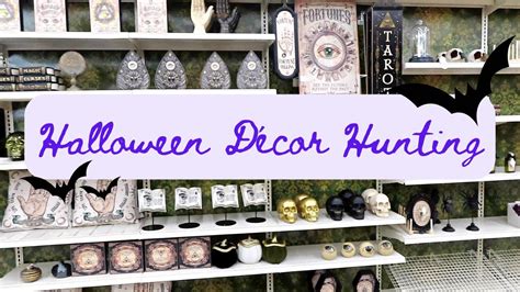 Halloween Decor Hunting Michaels Home Goods At Home YouTube