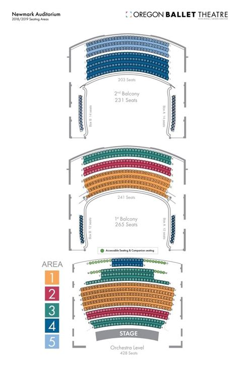 Interactive Keller Auditorium Seating Chart Pe
