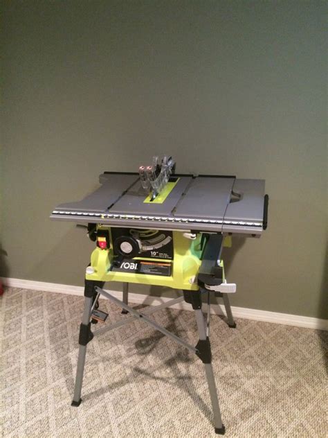 Ryobi 10” Portable Table Saw with Quick Stand RTS21G - Tool Box Buzz ...