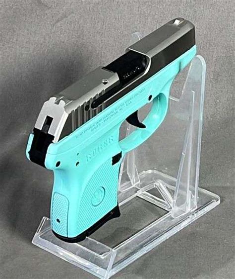 New Ruger Turquoise Talo Edition Lcp Acp Semi Automatic Pistol