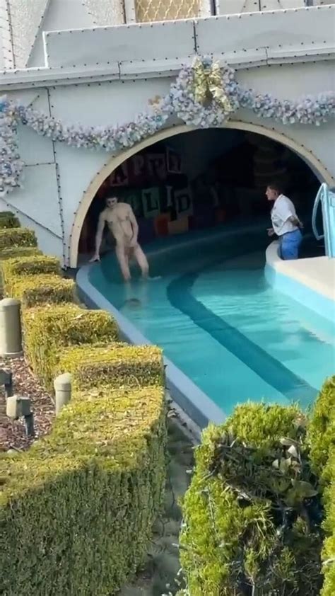 A Disneyland Visitor Stripped Naked And Went Swimming Photos Videos Nevsedoma