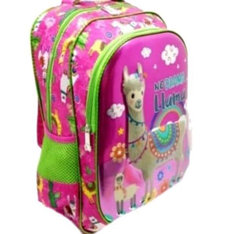 Mochila Escolar Feminina Infantil Lhama Em Promo O Na Americanas