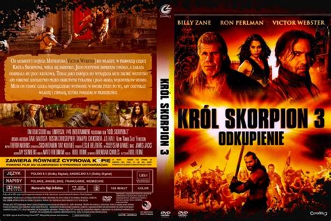 Król Skorpion 3 Odkupienie Podgląd okładki filmu Okładki DVD