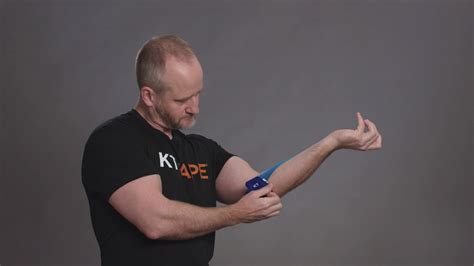 Application Of Kt Tape To Treat Golfer S Elbow Youtube