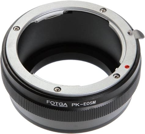 Amazon focusfoto Fotgaアダプターリングfor Pentax PK Kレンズto Canon EOS EF M