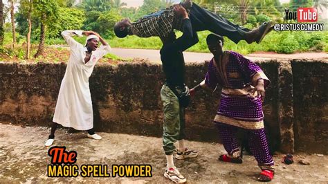 The Magic Spell Powder 😱 Ristus Comedy Yawa Skit Brain Jotter