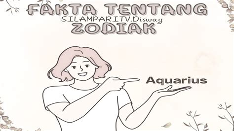 Ini Dia Sifat Zodiak Aquarius Yang Berjiwa Bebas Dan Setia Terhadap