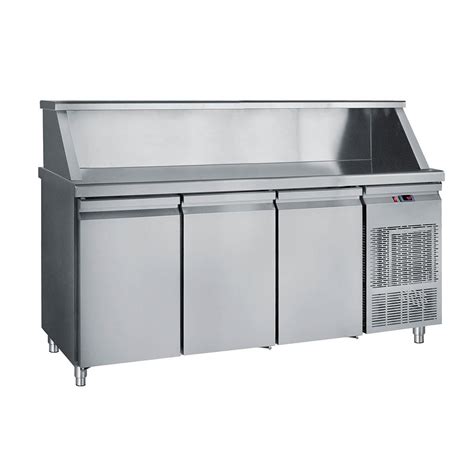 Masa Rece Cu 3 Usi Si Suprastructura Din Inox Bambas Frost Horeca 365