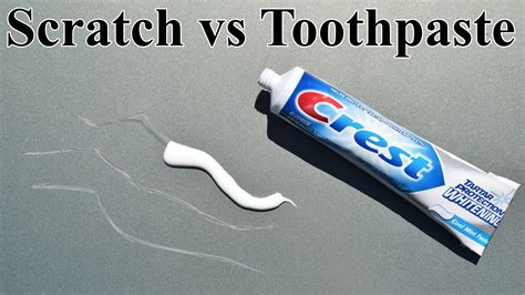 Remove Car Scratches Toothpaste