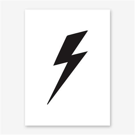 Lightning bolt Art Print | Lightning bolt art, Lightning bolt ...