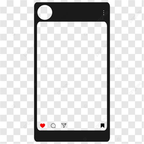 Instagram Post Frame Vector Instagram Post Frame Png And Vector With