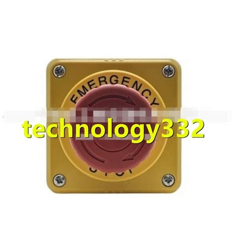 1pc New Idec Emergency Stop Button Box Fb1w Xw1e Bv412mrh Y0 Xw1e