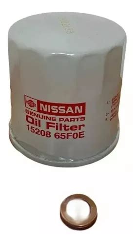 Filtro De Aceite Y Arandela Original Nissan Tiida 07 17