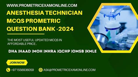 English Online Anesthesia Technician Mcqs Prometric Question Bank