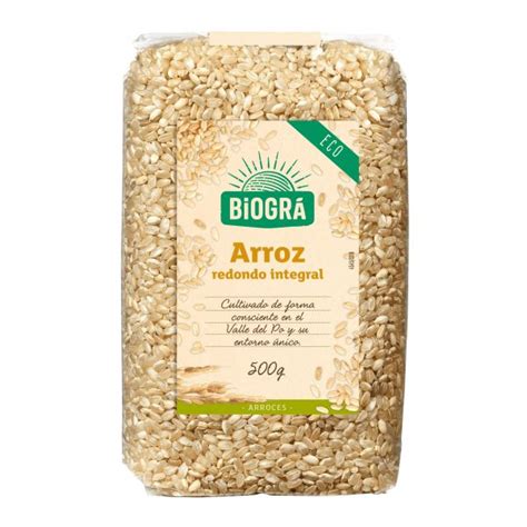 Biográ Arroz Integral de Grão Redondo Bio 500 g KuantoKusta