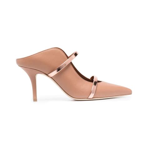 Jual Malone Souliers Maureen Nappa Leather Heels Nude Shopee Indonesia