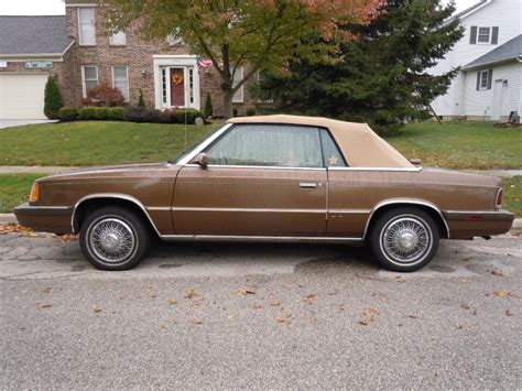 Cc Capsule 1986 Dodge 600 Convertible The Last Of The K Verts Curbside Classic