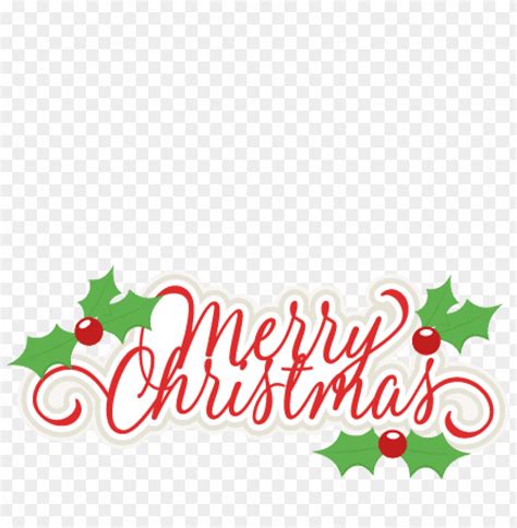 Merry Christmas Transparent PNG Transparent With Clear Background ID ...