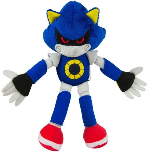 Sonic The Hedgehog Sonic Boom Sonic 8 Plush Showing Teeth Tomy Inc