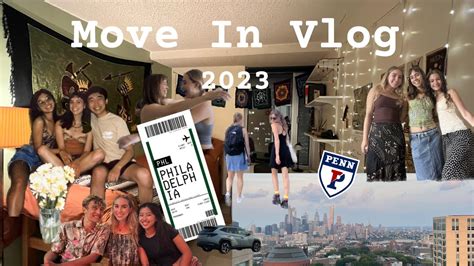 Upenn Move In Vlog Youtube