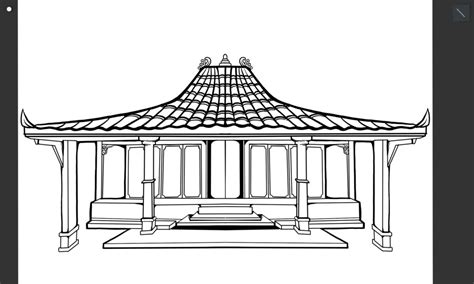 Tutorial Membuat Rumah Adat Joglo Digiblon