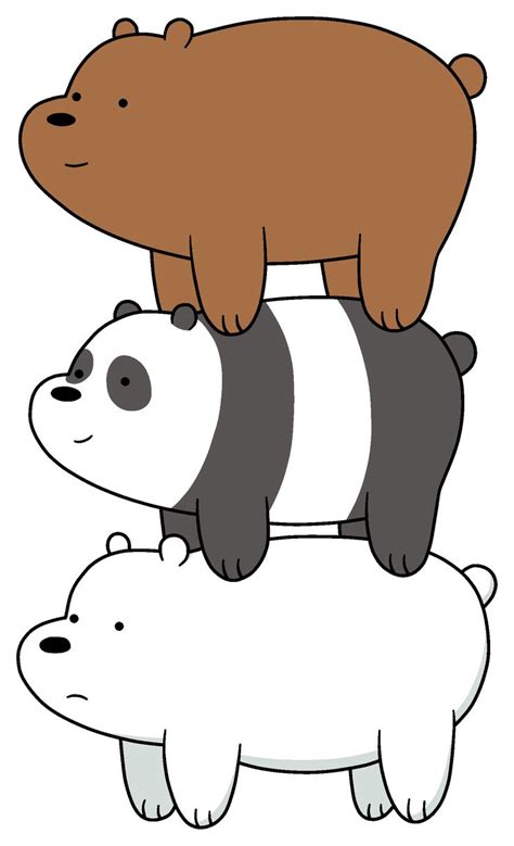 We Bare Bears Stack Transparent Png Stickpng We Bare Bears