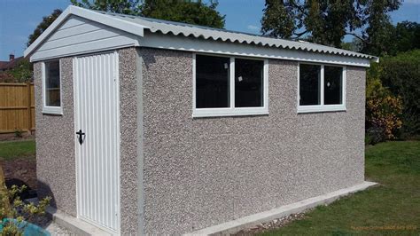 Concrete Workshop Shed