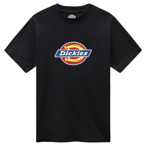 Dickies Icon Logo Short Sleeve T Shirt Black Xtremeinn