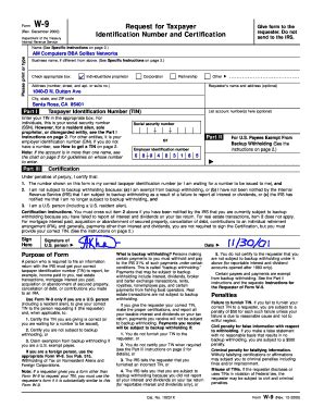 Fillable Online Form W Rev December Am Net Fax Email Print