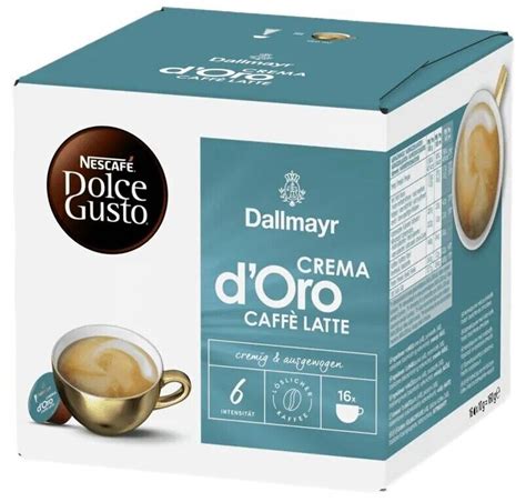 Nescafe Dolce Gusto Dallmayr Crema D Oro Caff Latte Coffee Pods