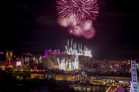 Scots bring in the bells watching dazzling fireworks at Edinburgh's ...