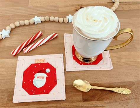 Diy Christmas Ornament Coasters Step By Step Guide Stacey Lee Creative