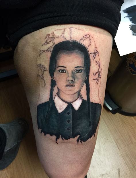 Wednesday Addams Tattoo Ideas