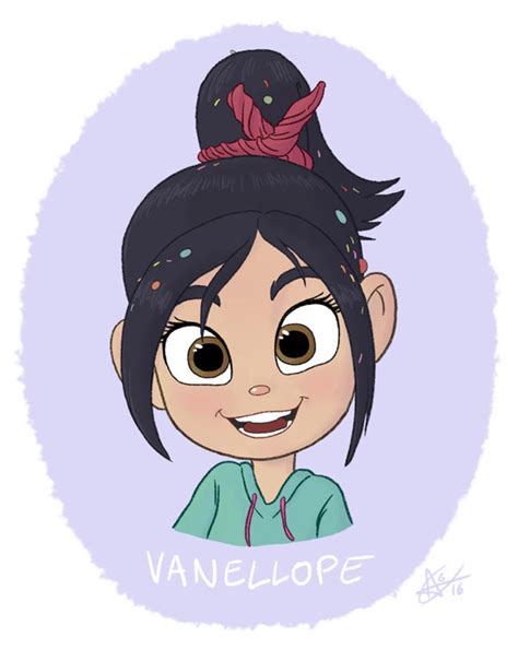 Vanellope Von Schweetz Fanart By Arkaitzilustracion On Deviantart