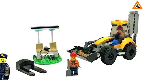 2023 LEGO City Construction Digger 60385 Review YouTube