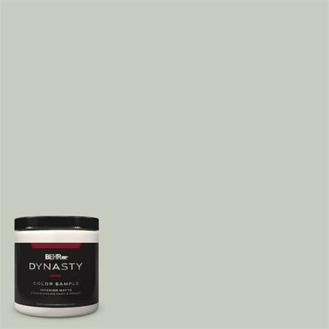 BEHR DYNASTY 8 Oz PPL 80 Dynasty Celadon Matte Stain Blocking