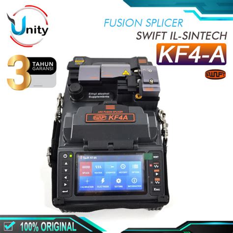 Jual Fusion Splicer Swift KF4A Splicer Ilsintech KF 4A Fiber Optik FTTH