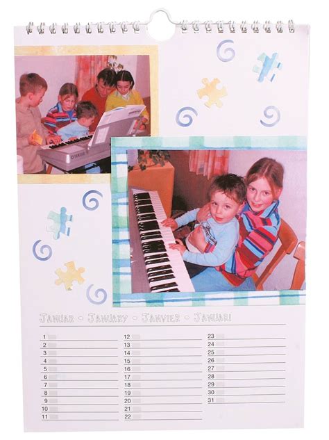 Opitec Loisirs Sciences Creativite Calendrier Permanent Blanc