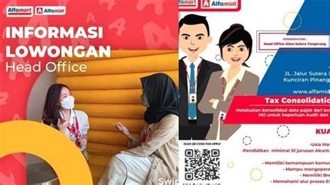 Lowongan Kerja Fresh Graduate Lulusan S1 Di Alfamart Tersedia 4 Posisi