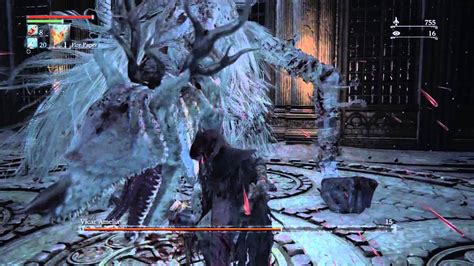 Bloodborne Vicar Amelia Boss Fight Youtube