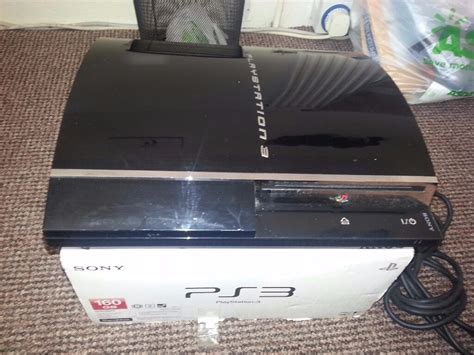 PS3 / Playstation 3 Console 60gb Plays PS1 & PS2 Games Faulty But ...