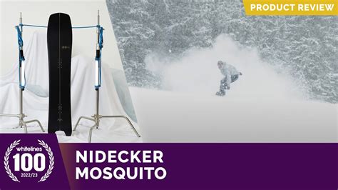 Nidecker Mosquito Snowboard Review Youtube