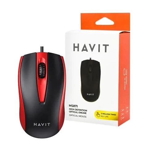 Havit Usb Mouse Red Matrix Warehouse Computers