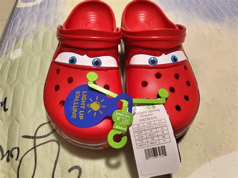 Lightning McQueen X Crocs, Men's Fashion, Footwear, Casual shoes on ...