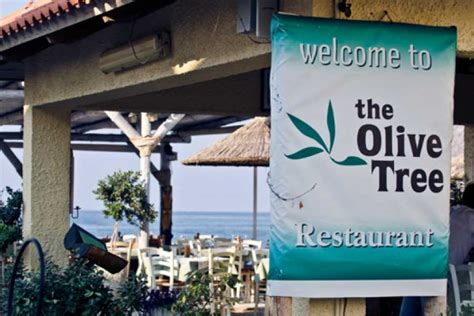 Olive Tree Restaurant Destination Platanias