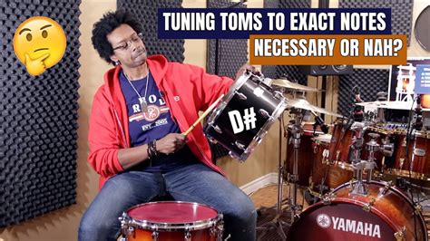 Tuning Toms To Exact Notes Is It Necessary Youtube