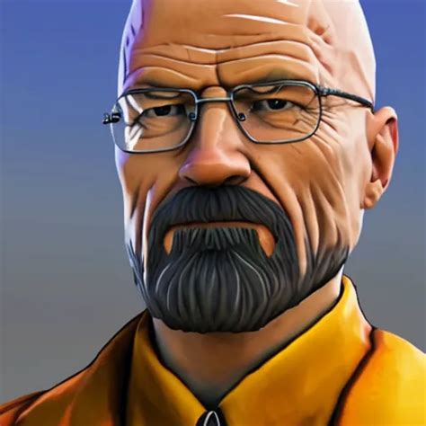 Walter White Fortnite Skin High Resolution Stable Diffusion Openart